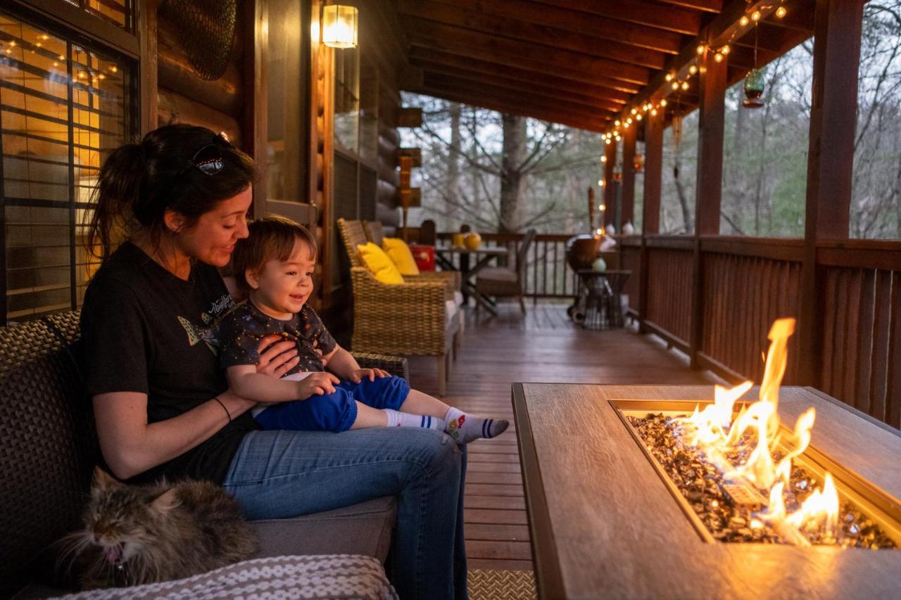 Three Dog Night - Pet-Friendly Cabin With Hot Tub Villa Blue Ridge Dış mekan fotoğraf