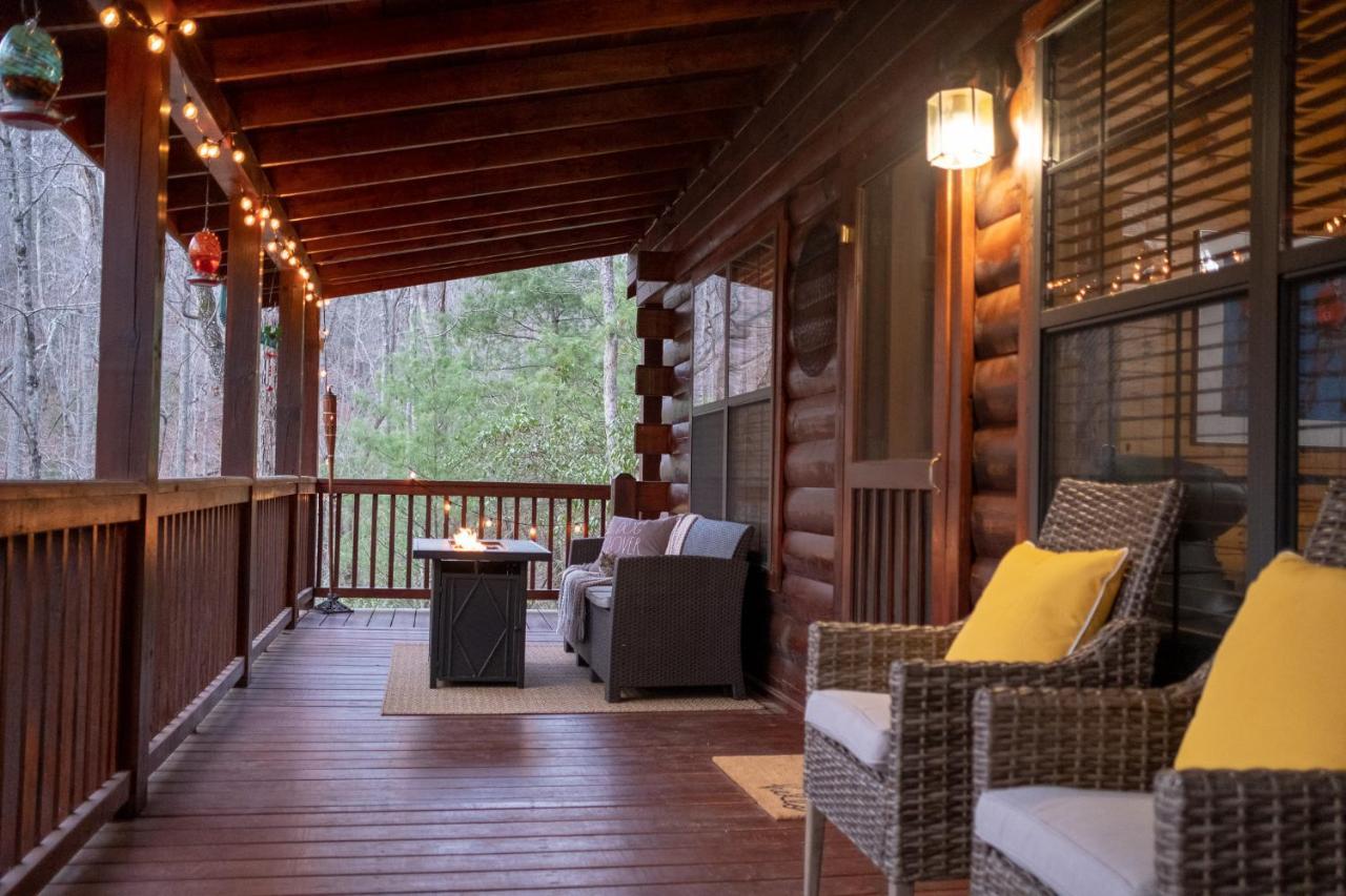 Three Dog Night - Pet-Friendly Cabin With Hot Tub Villa Blue Ridge Dış mekan fotoğraf