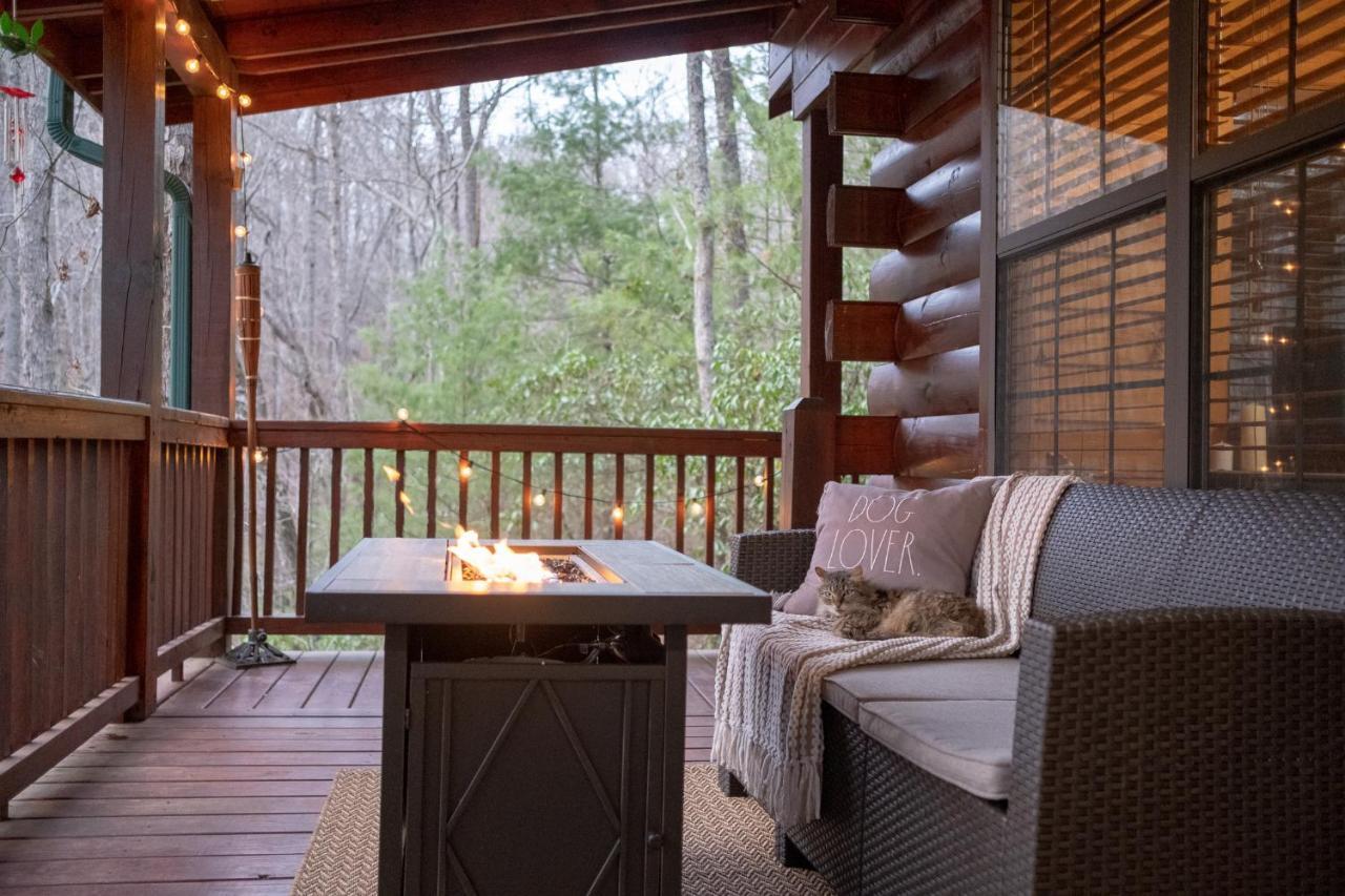 Three Dog Night - Pet-Friendly Cabin With Hot Tub Villa Blue Ridge Dış mekan fotoğraf