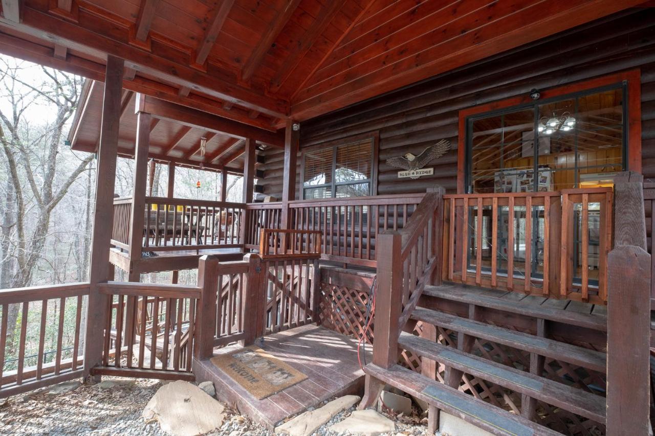 Three Dog Night - Pet-Friendly Cabin With Hot Tub Villa Blue Ridge Dış mekan fotoğraf