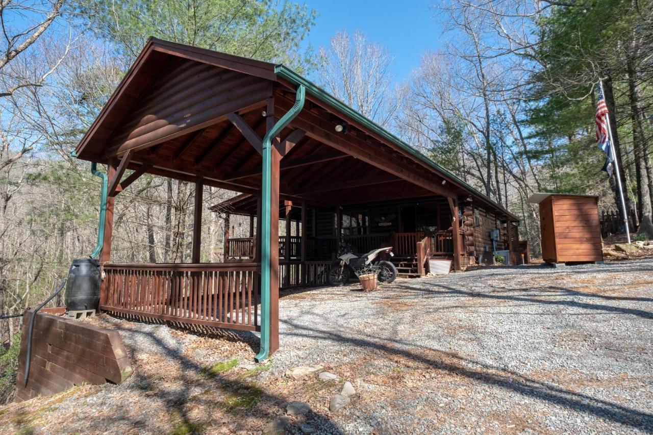 Three Dog Night - Pet-Friendly Cabin With Hot Tub Villa Blue Ridge Dış mekan fotoğraf